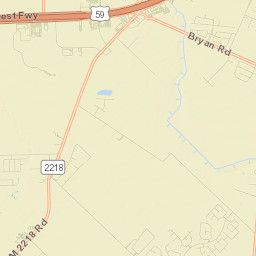 Fort Bend County Street Map