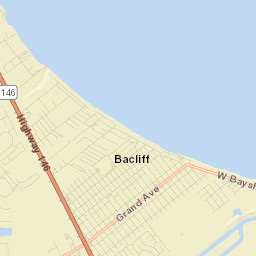 Bacliff Street Map