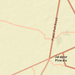 Jalalpur Pirwala Street Map