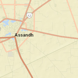 Asandh Street Map