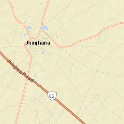 Jhinjhana Street Map