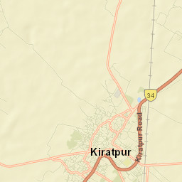 Kiratpur Street Map