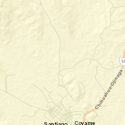 Coyame Street Map