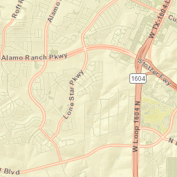 Wiseman Boulevard, San Antonio, TX Street Map