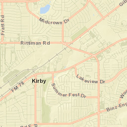 Kirby Street Map