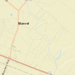 Manvel Street Map