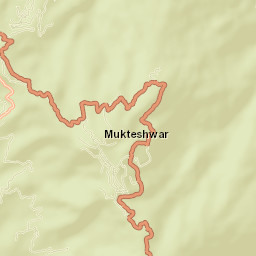 Mukteshwar Street Map