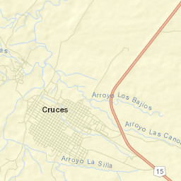Las Cruces Street Map