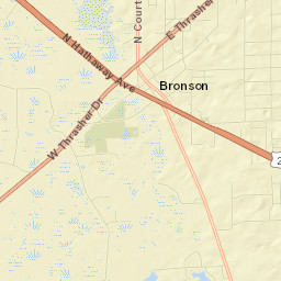 Bronson Street Map