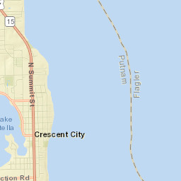 Crescent City Street Map