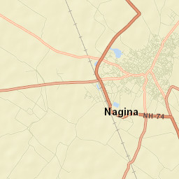 Nagina Street Map