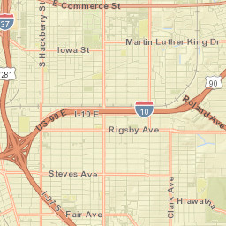 Dasa Leo St, San Antonio, Texas Street Map