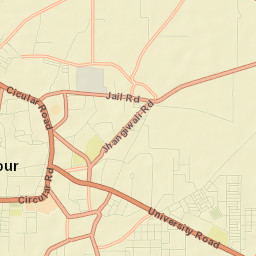 Bahawalpur Street Map