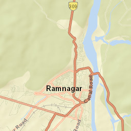 Ramnagar Street Map