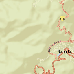 Naini Tal Street Map