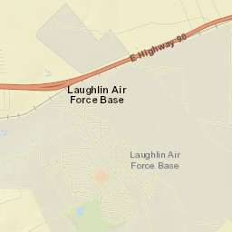 Laughlin Air Force Base Street Map