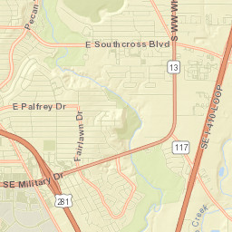 Southcross Blvd, San Antonio,Texas Street Map