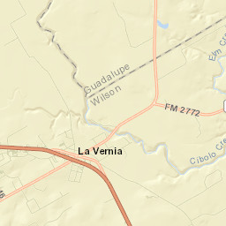 La Vernia Street Map