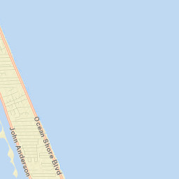Ormond-by-the-Sea Street Map