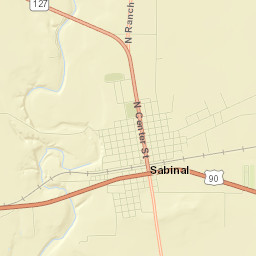 Sabinal Street Map