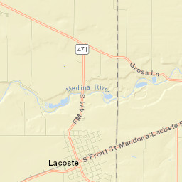 La Coste Street Map