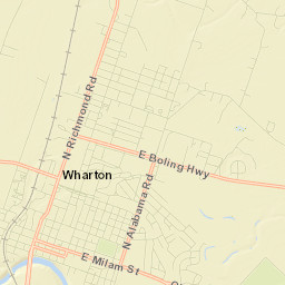 Wharton Street Map