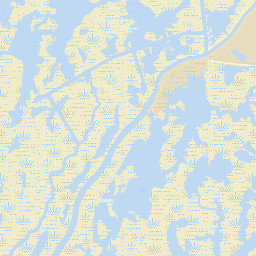 Terrebonne Parish Street Map