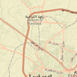 Al Fayyūm Street Map