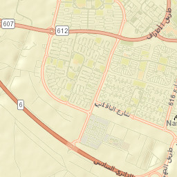 Al Jahrā’ Street Map