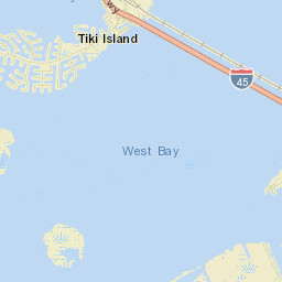 Tiki Island Street Map