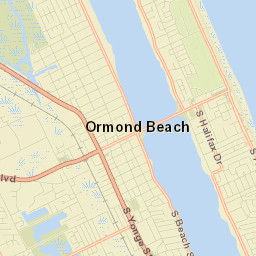 Ormond Beach Street Map