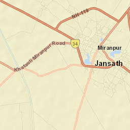 Miranpur Street Map