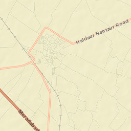 Haldaur Street Map