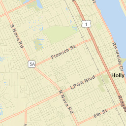 Holly Hill Street Map