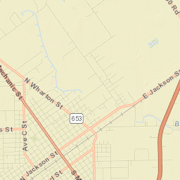 El Campo Street Map