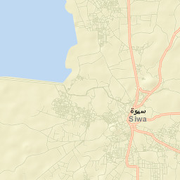 Siwa Oasis Street Map