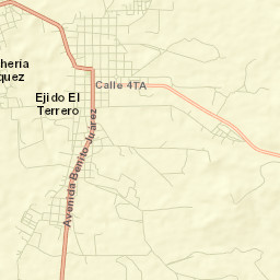 El Terrero Street Map