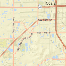 Ocala Street Map