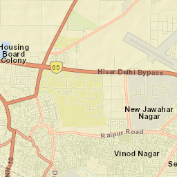 Hisar Street Map