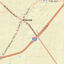 Live Oak Drive, Devine, TX 78016, USA Street Map