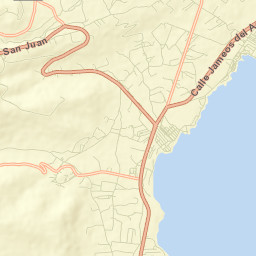 Punta de Mujeres Street Map