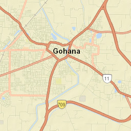 Gohana Street Map