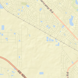 Silver Springs Shores Street Map