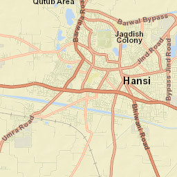 Hansi Street Map