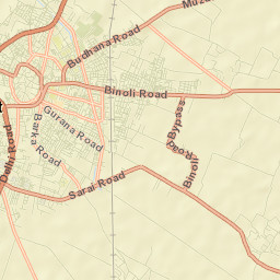 Baraut Street Map