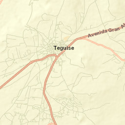 Teguise Street Map