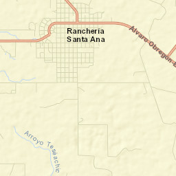 Oscar Soto Maynez Street Map