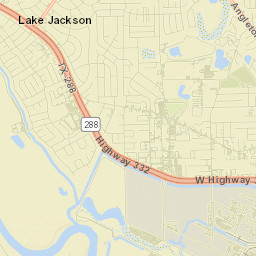 Lake Jackson Street Map