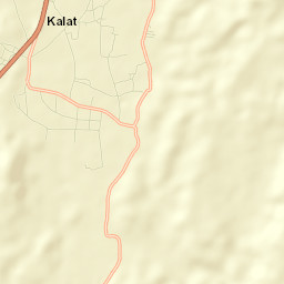 Kalat Street Map