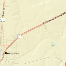 Pleasanton Street Map